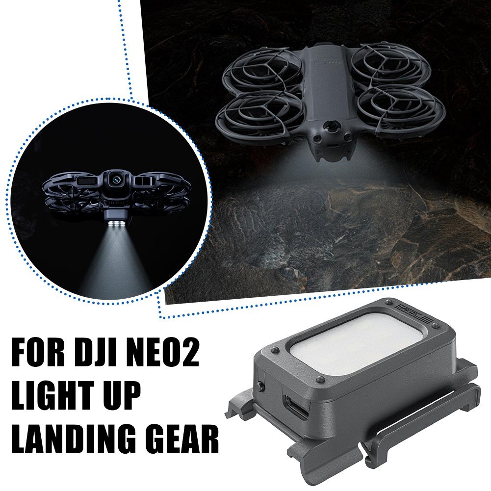 Drone Led Light - ドローンナイトライト着陸装置 DJI Neo 2 アクセサリー用 充電式ライト