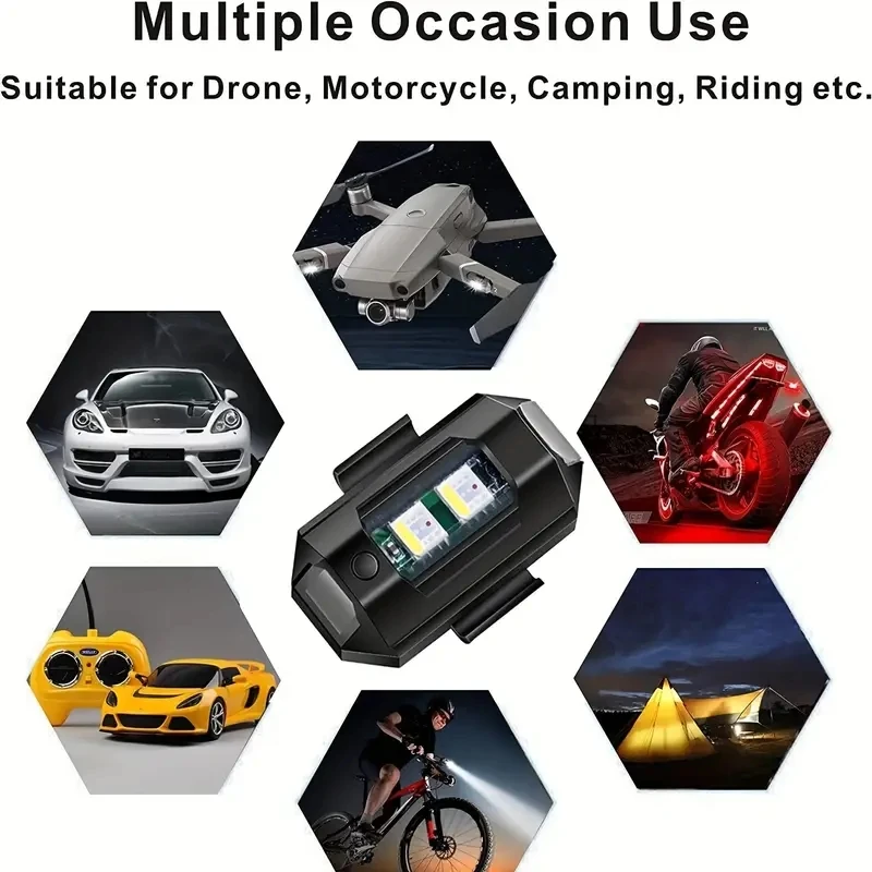 衝突防止警告灯,LED,ミニ信号ライト,ドローンのストロボラ - Drone Led Light のレビューと価格