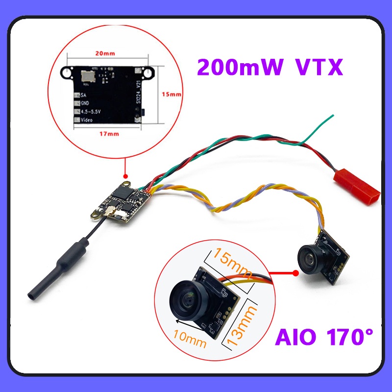 SLONWAKE 5.8G 1200TVL FPV カメラ  - Drone Receiver のレビューと価格