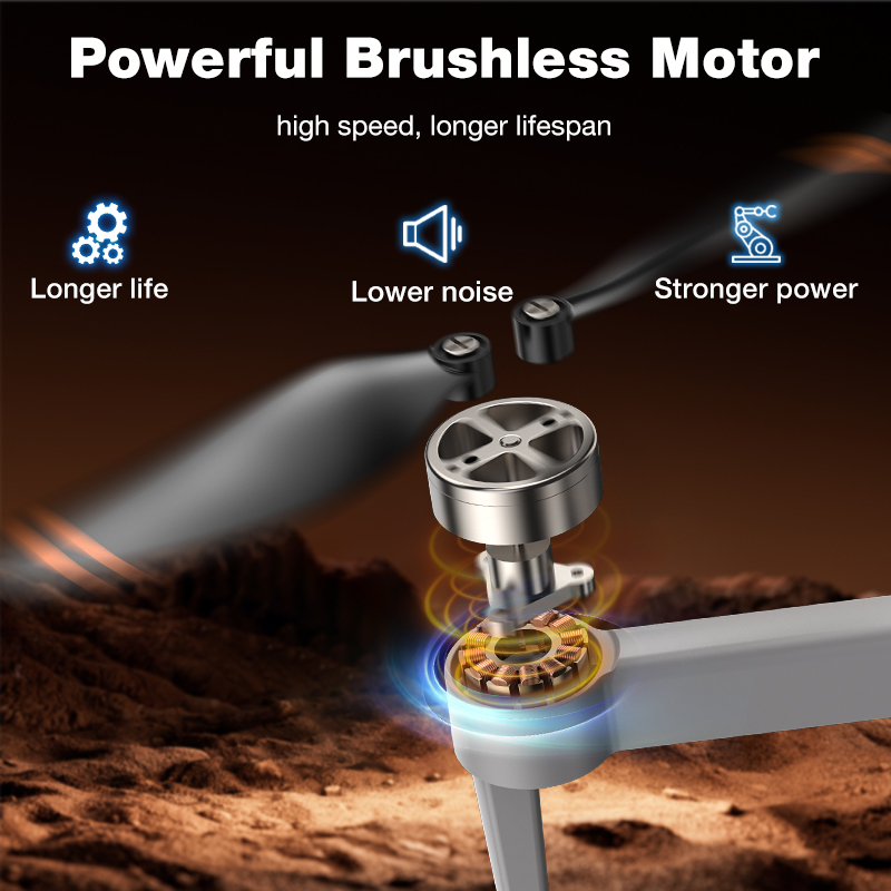 新型ホットL017プロドローン ブラシレス 3Dロール 36 - Drone Gps Mount のレビューと価格
